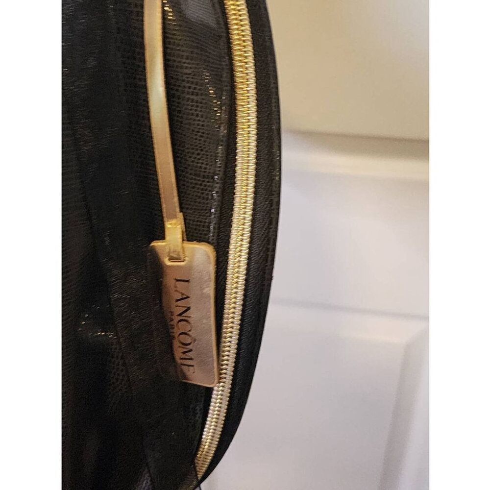 Lancome Paris Leather Train Case - Picture 4 of 5